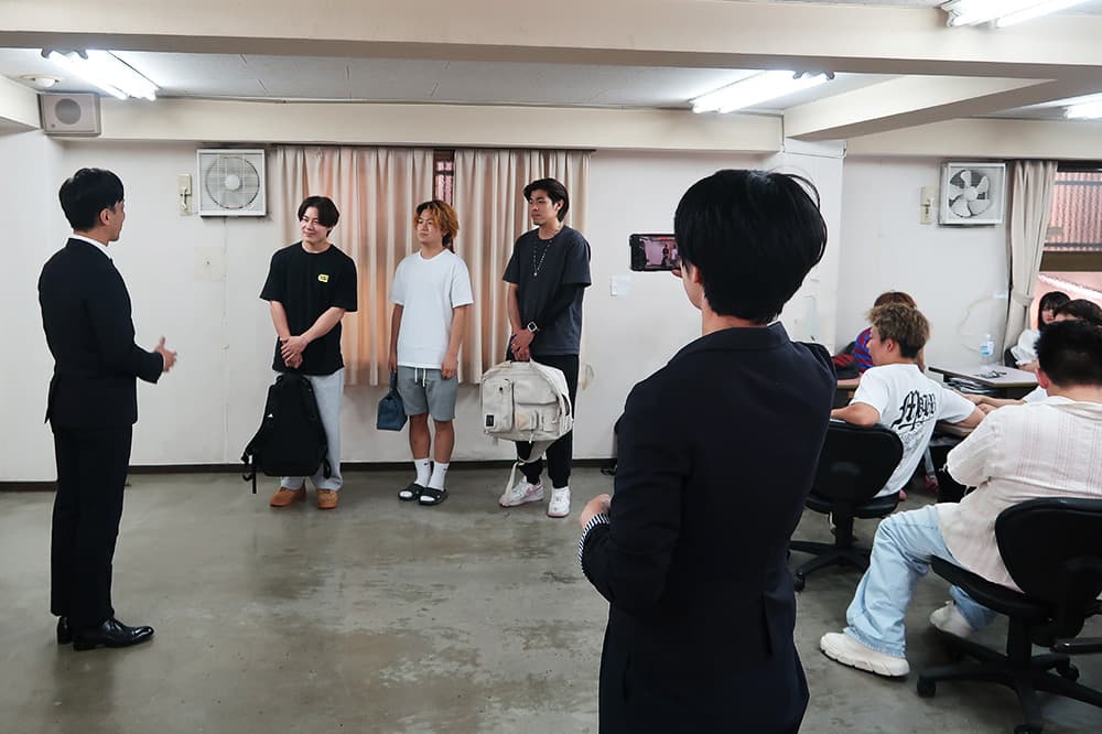 マナー講習会。社会人への第一歩はあいさつから！